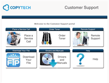 Tablet Screenshot of copytech.info