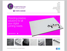Tablet Screenshot of copytech.com